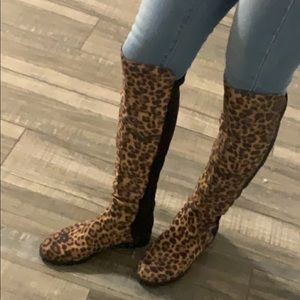 Cheetah boots